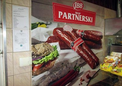 Branding sklepu mięsnego JBB